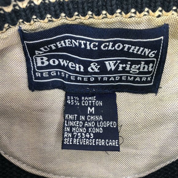 Bowen & Wright Mens Knit Sweater - Picture 4 of 5